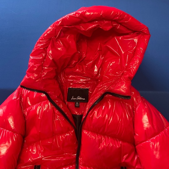 Sam Edelman Shiny Red Jacket - Picture 4 of 10